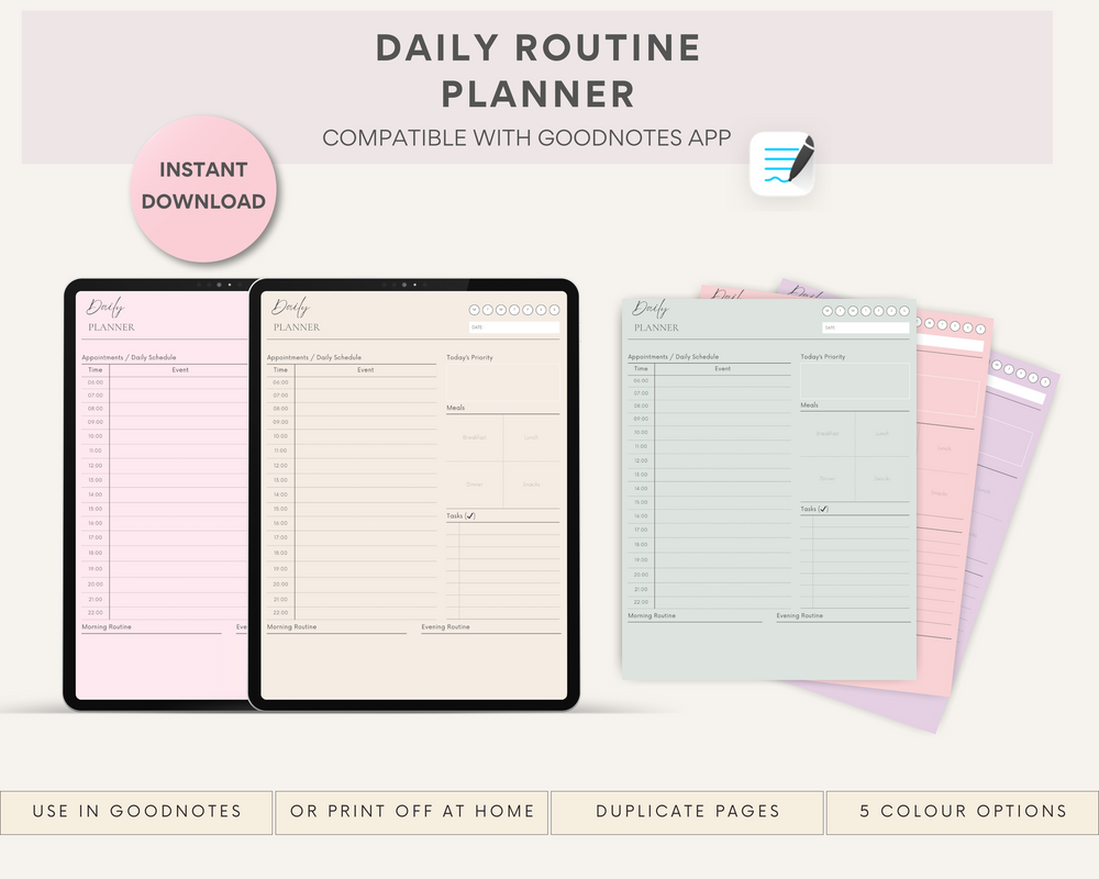 Daily Routine Planner