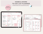 Home & Work To Do List Planner