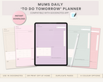 Mums 'To Do Tomorrow' Daily Planner