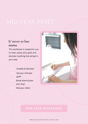 
            
                Load image into Gallery viewer, 2022 7 Page Mid-Year Reset Guide
            
        